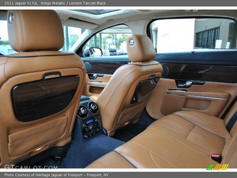 Indigo Metallic / London Tan/Jet Black 2011 Jaguar XJ XJL