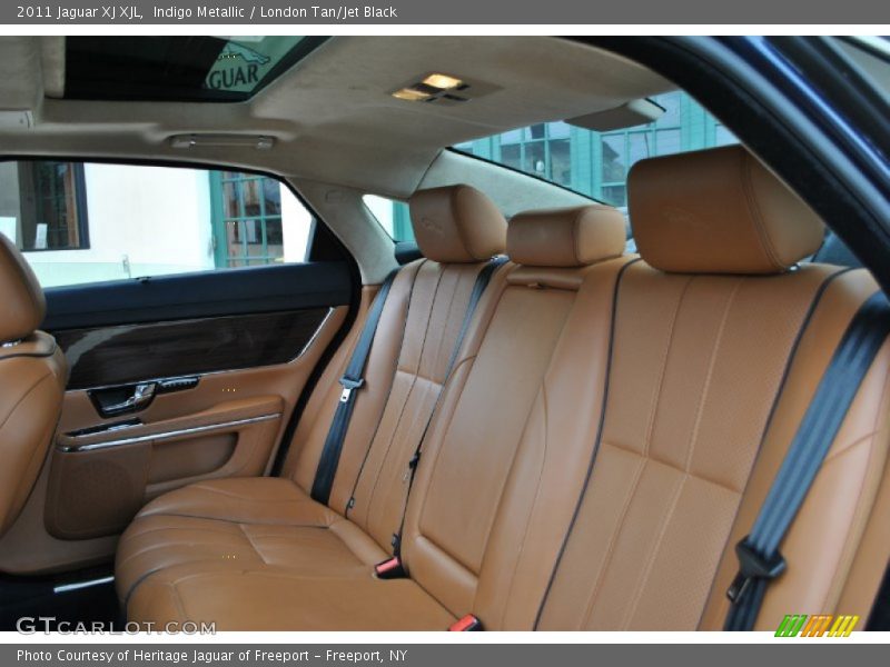 Indigo Metallic / London Tan/Jet Black 2011 Jaguar XJ XJL