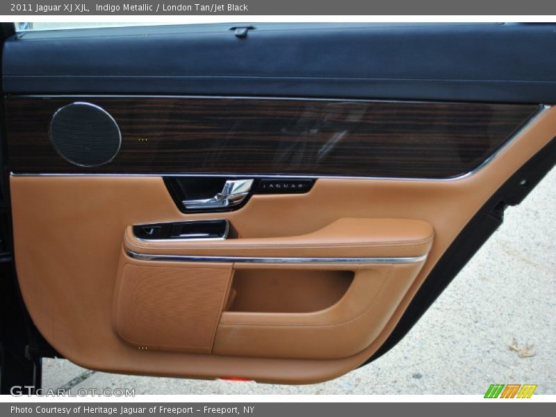 Indigo Metallic / London Tan/Jet Black 2011 Jaguar XJ XJL