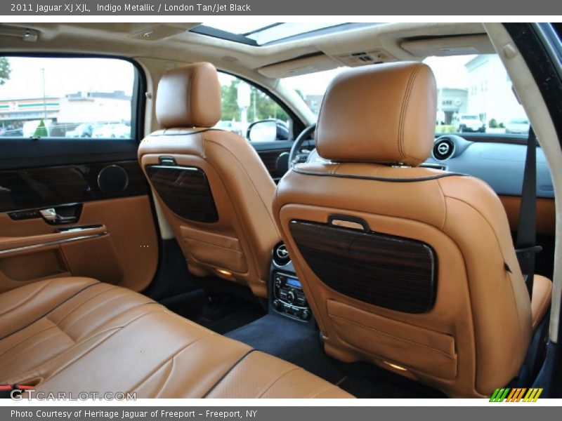 Indigo Metallic / London Tan/Jet Black 2011 Jaguar XJ XJL
