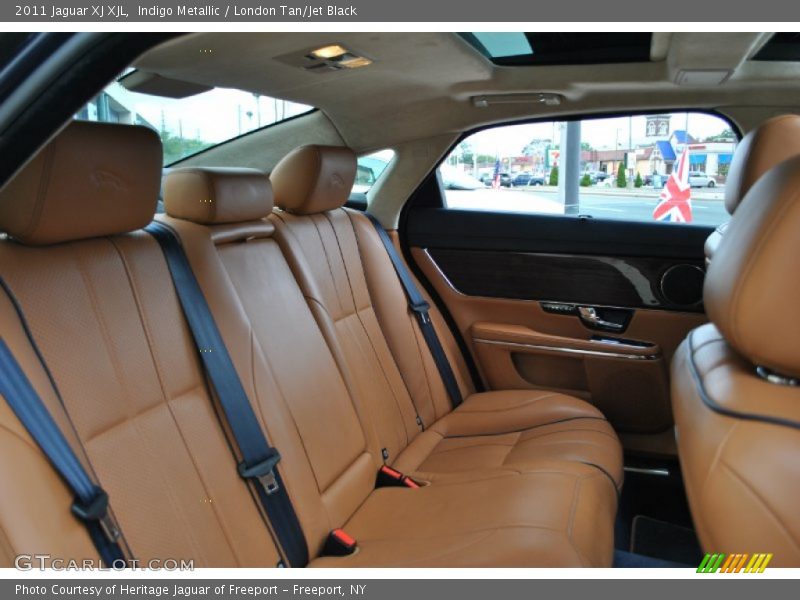 Indigo Metallic / London Tan/Jet Black 2011 Jaguar XJ XJL