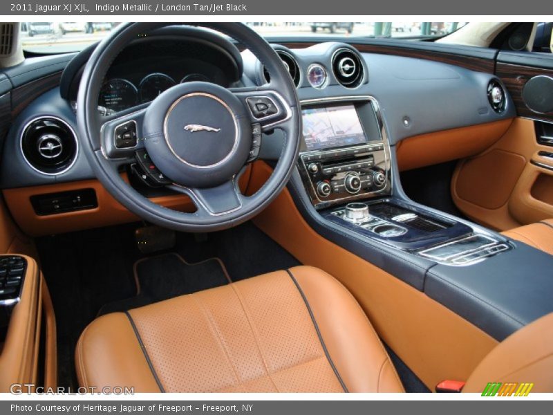  2011 XJ XJL London Tan/Jet Black Interior
