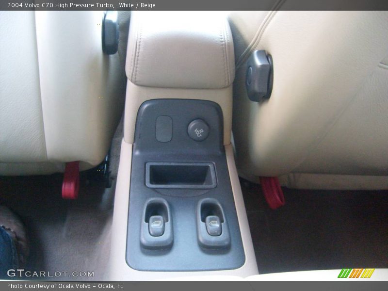 White / Beige 2004 Volvo C70 High Pressure Turbo