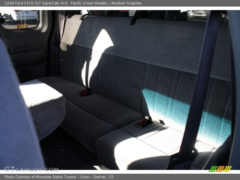 Pacific Green Metallic / Medium Graphite 1998 Ford F150 XLT SuperCab 4x4