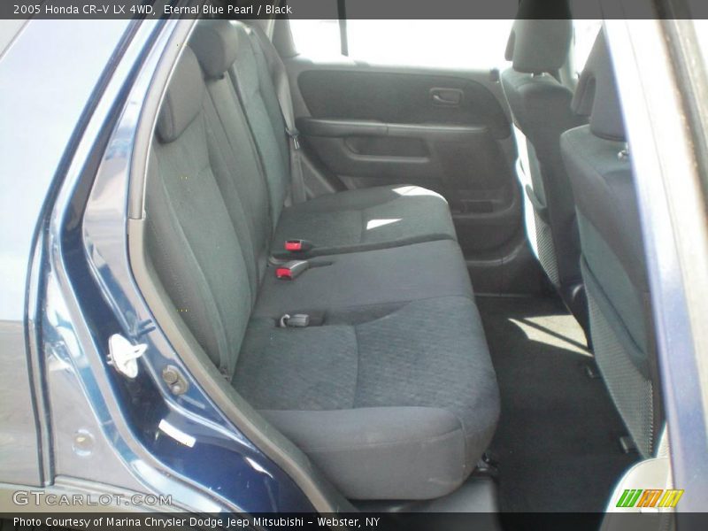 Eternal Blue Pearl / Black 2005 Honda CR-V LX 4WD