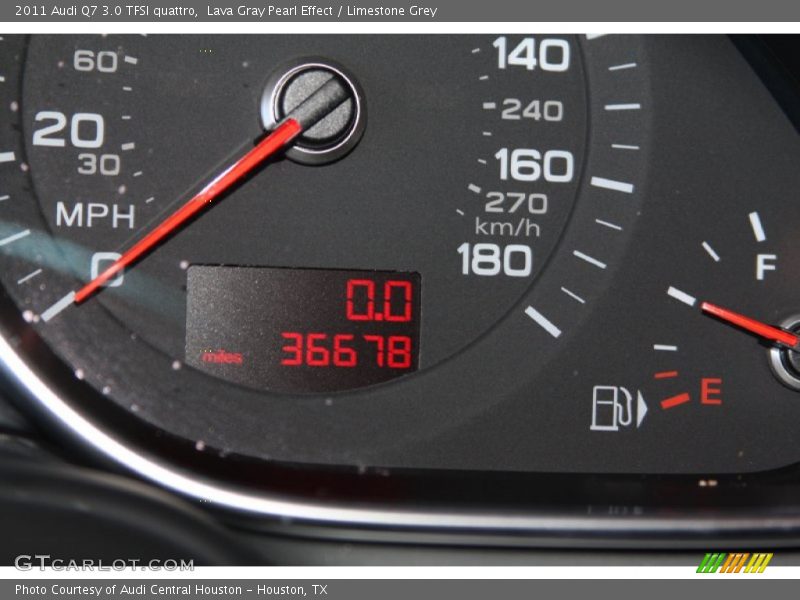 Lava Gray Pearl Effect / Limestone Grey 2011 Audi Q7 3.0 TFSI quattro