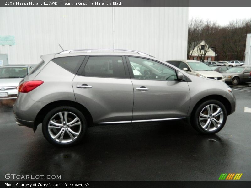 Platinum Graphite Metallic / Black 2009 Nissan Murano LE AWD