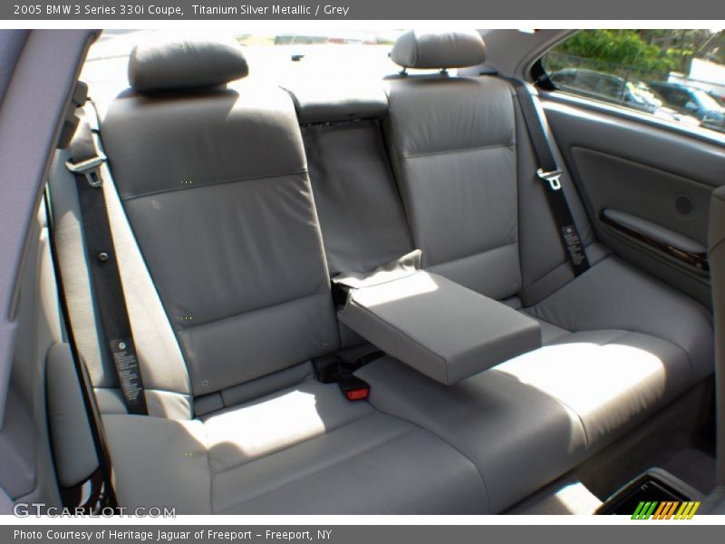 Titanium Silver Metallic / Grey 2005 BMW 3 Series 330i Coupe