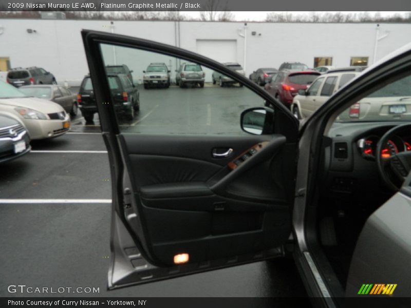 Platinum Graphite Metallic / Black 2009 Nissan Murano LE AWD