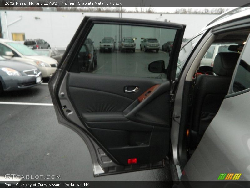 Platinum Graphite Metallic / Black 2009 Nissan Murano LE AWD