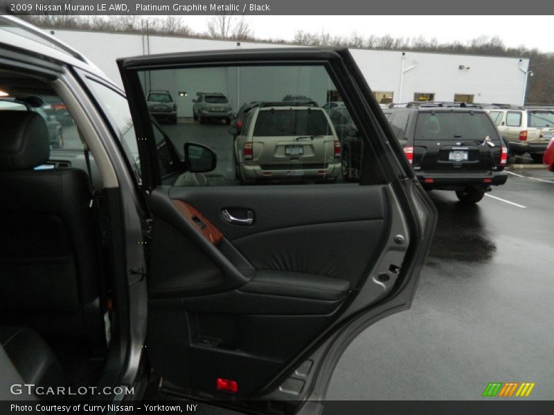 Platinum Graphite Metallic / Black 2009 Nissan Murano LE AWD