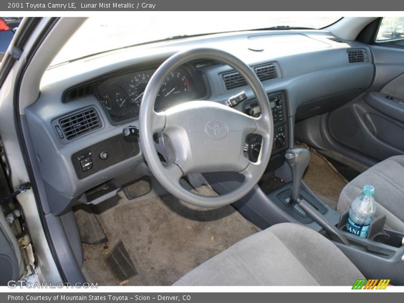 Lunar Mist Metallic / Gray 2001 Toyota Camry LE