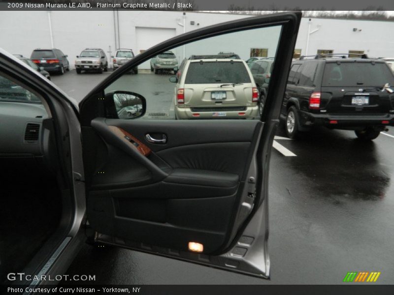 Platinum Graphite Metallic / Black 2009 Nissan Murano LE AWD