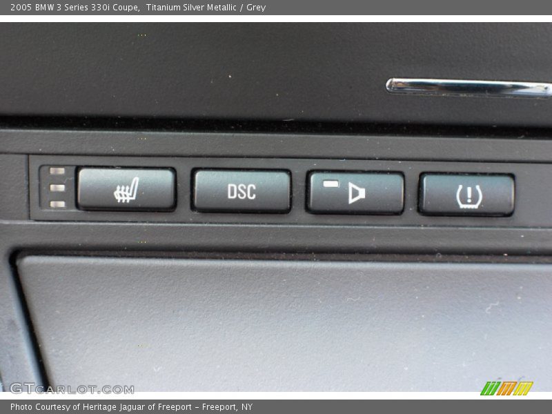 Titanium Silver Metallic / Grey 2005 BMW 3 Series 330i Coupe