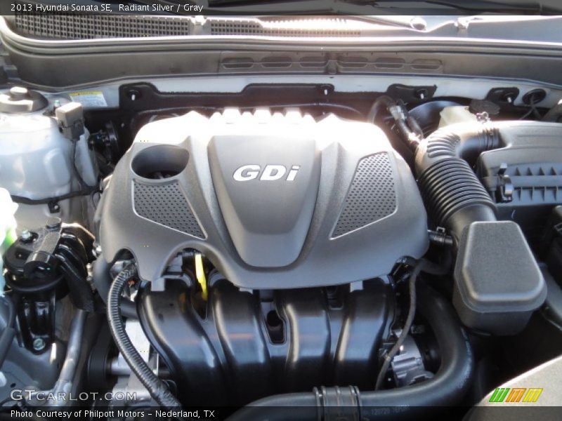Radiant Silver / Gray 2013 Hyundai Sonata SE