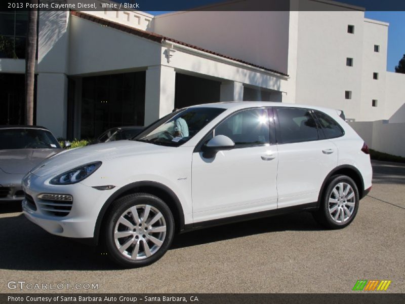 Front 3/4 View of 2013 Cayenne Diesel