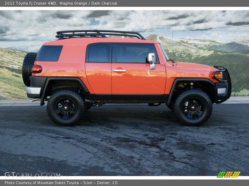  2013 FJ Cruiser 4WD Magma Orange