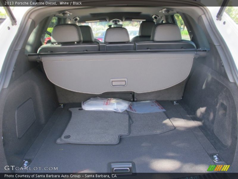 White / Black 2013 Porsche Cayenne Diesel