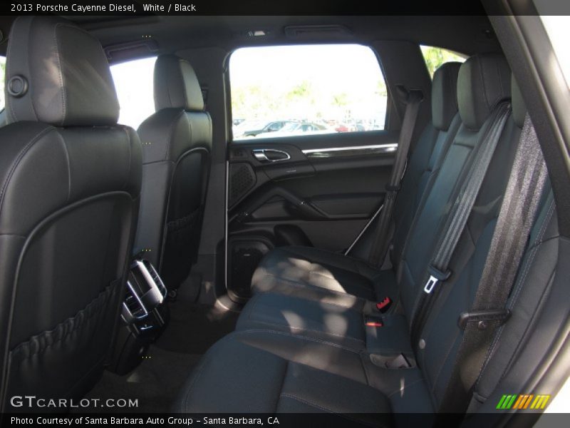 White / Black 2013 Porsche Cayenne Diesel