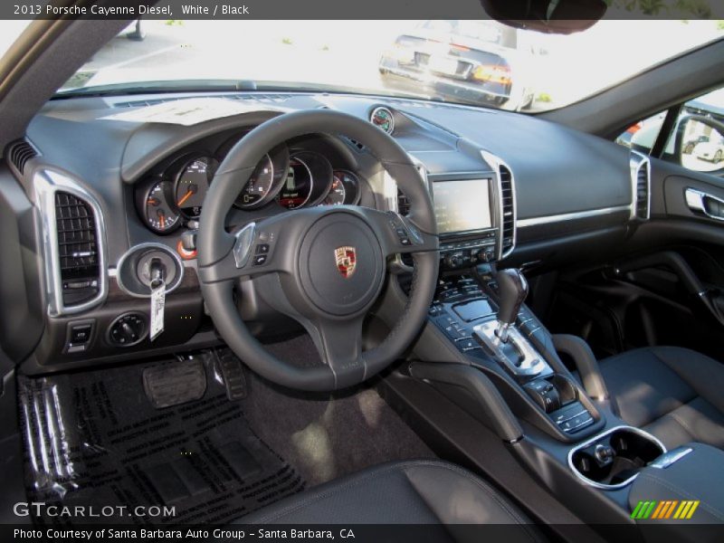 Black Interior - 2013 Cayenne Diesel 