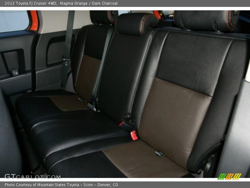 Magma Orange / Dark Charcoal 2013 Toyota FJ Cruiser 4WD
