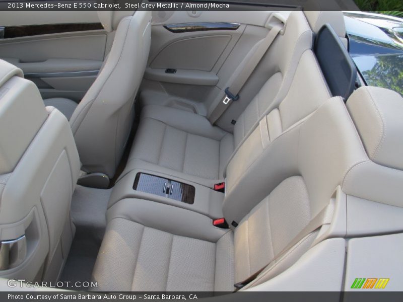 Rear Seat of 2013 E 550 Cabriolet