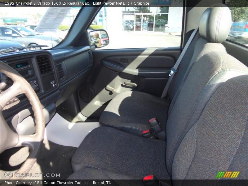 Light Pewter Metallic / Graphite 1999 Chevrolet Silverado 1500 LS Regular Cab