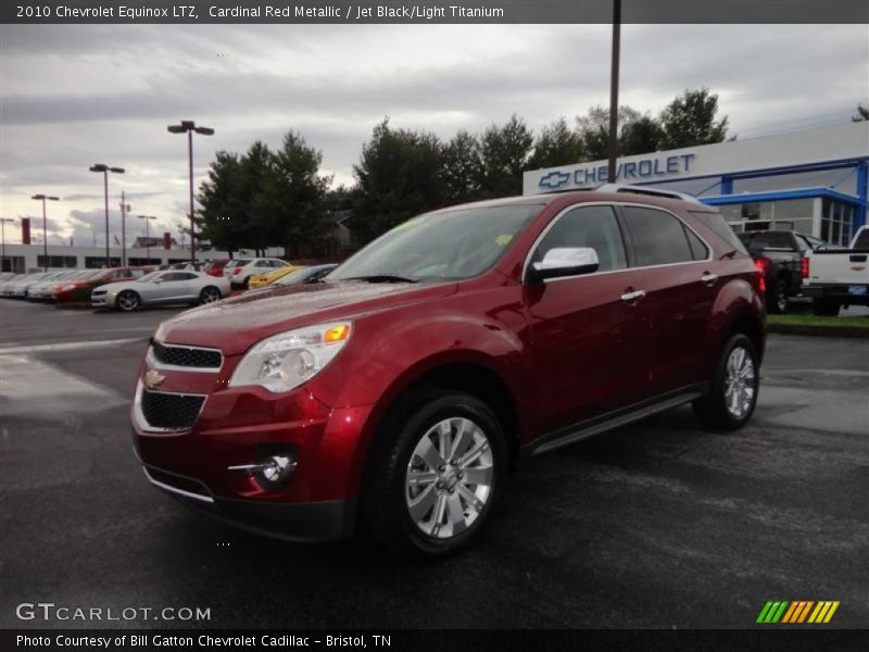 Cardinal Red Metallic / Jet Black/Light Titanium 2010 Chevrolet Equinox LTZ