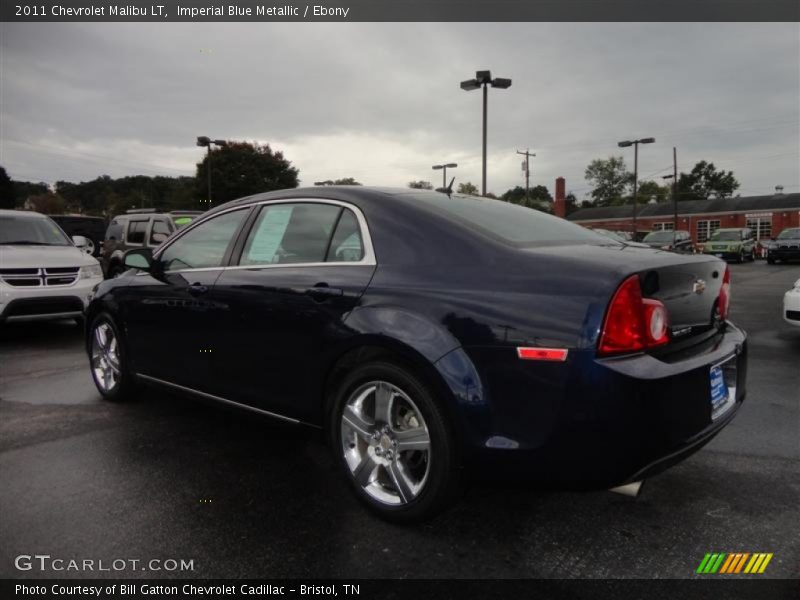 Imperial Blue Metallic / Ebony 2011 Chevrolet Malibu LT