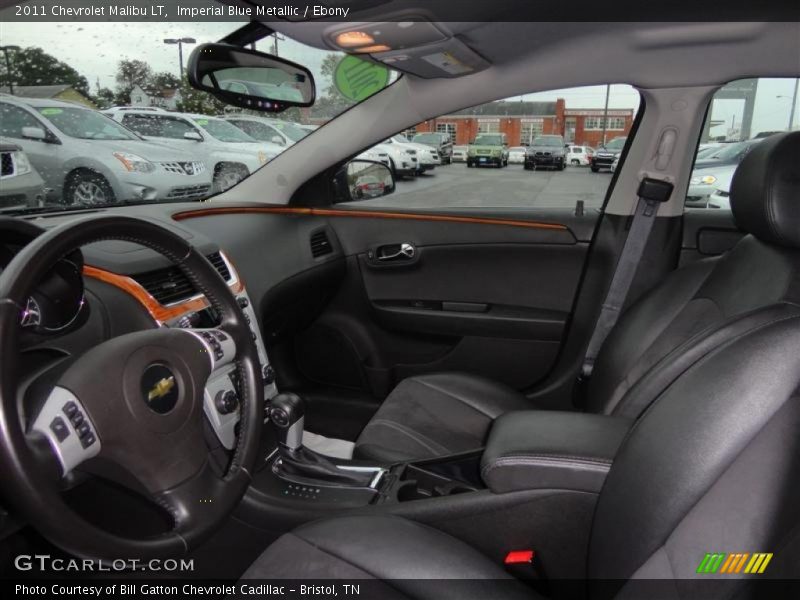 Imperial Blue Metallic / Ebony 2011 Chevrolet Malibu LT