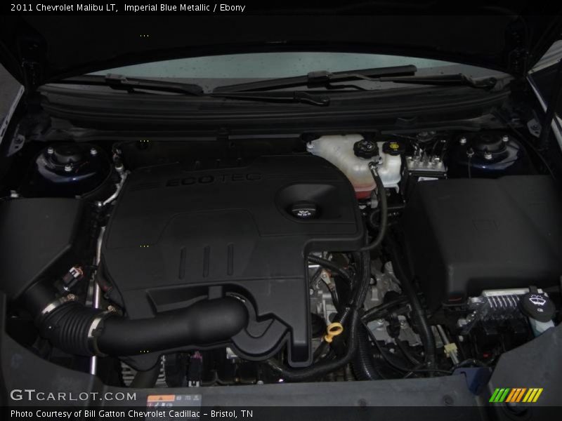 Imperial Blue Metallic / Ebony 2011 Chevrolet Malibu LT