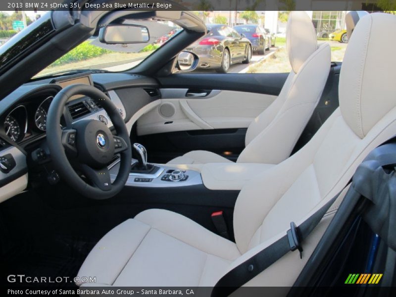  2013 Z4 sDrive 35i Beige Interior