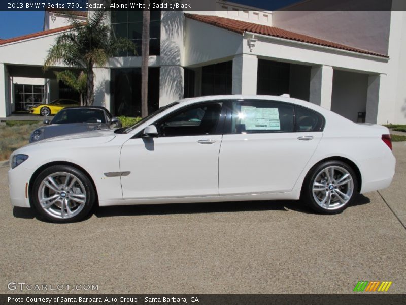  2013 7 Series 750Li Sedan Alpine White