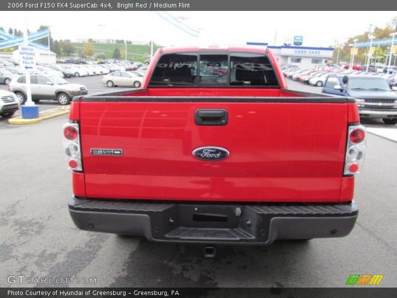 Bright Red / Medium Flint 2006 Ford F150 FX4 SuperCab 4x4