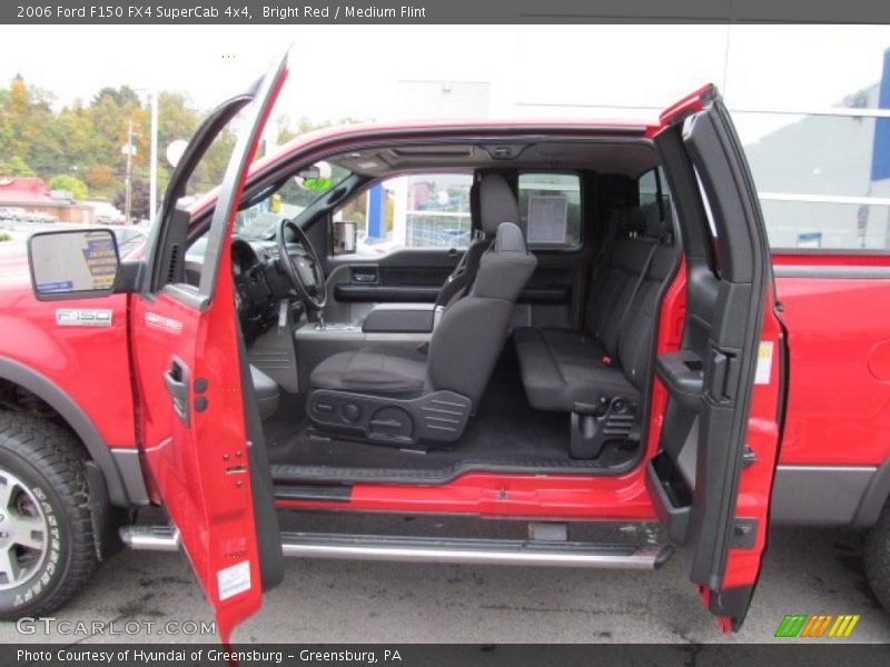 Bright Red / Medium Flint 2006 Ford F150 FX4 SuperCab 4x4