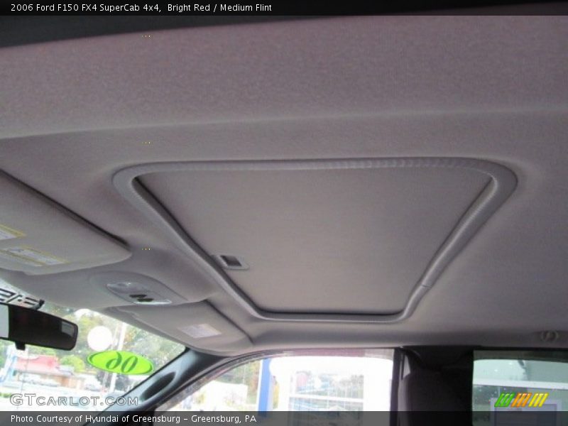 Bright Red / Medium Flint 2006 Ford F150 FX4 SuperCab 4x4