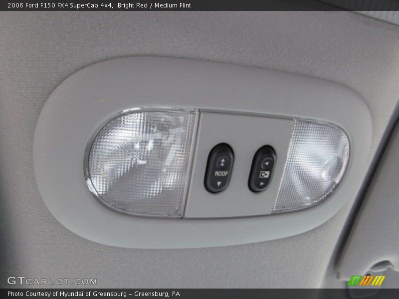 Bright Red / Medium Flint 2006 Ford F150 FX4 SuperCab 4x4