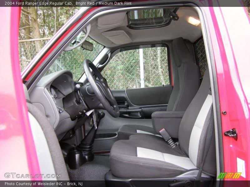Bright Red / Medium Dark Flint 2004 Ford Ranger Edge Regular Cab