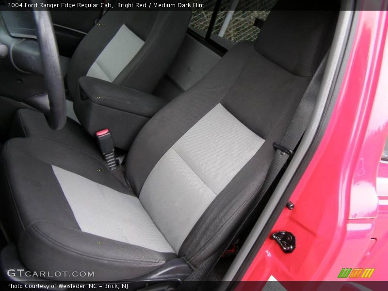 Bright Red / Medium Dark Flint 2004 Ford Ranger Edge Regular Cab
