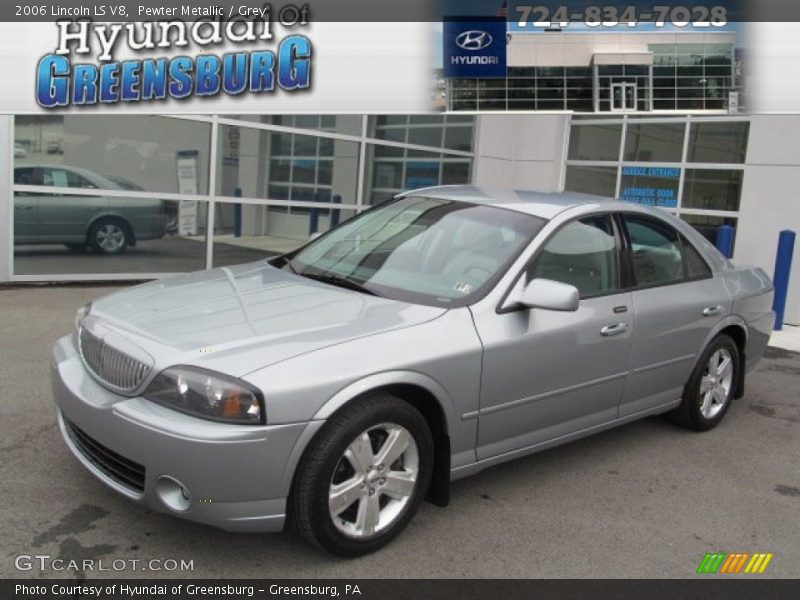 Pewter Metallic / Grey 2006 Lincoln LS V8