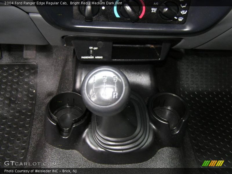 Bright Red / Medium Dark Flint 2004 Ford Ranger Edge Regular Cab