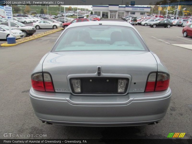 Pewter Metallic / Grey 2006 Lincoln LS V8