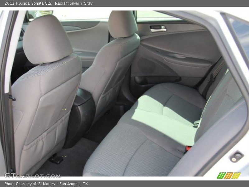 Radiant Silver / Gray 2012 Hyundai Sonata GLS