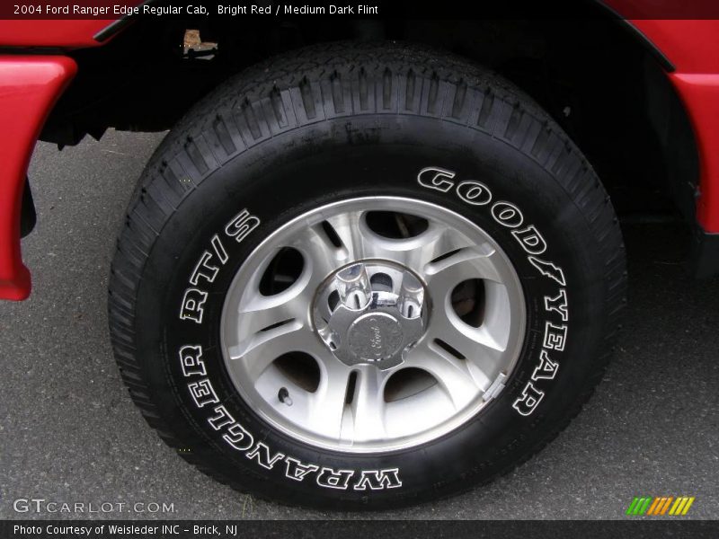 Bright Red / Medium Dark Flint 2004 Ford Ranger Edge Regular Cab