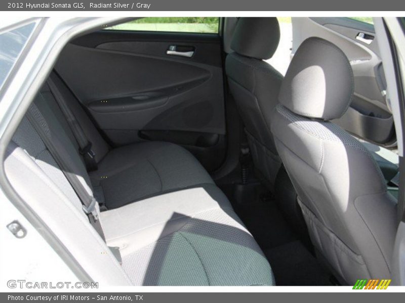 Radiant Silver / Gray 2012 Hyundai Sonata GLS