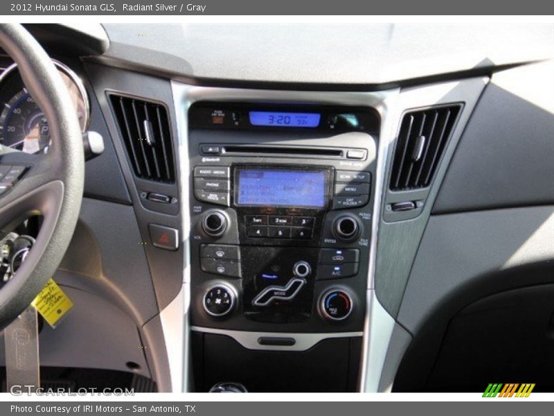 Radiant Silver / Gray 2012 Hyundai Sonata GLS