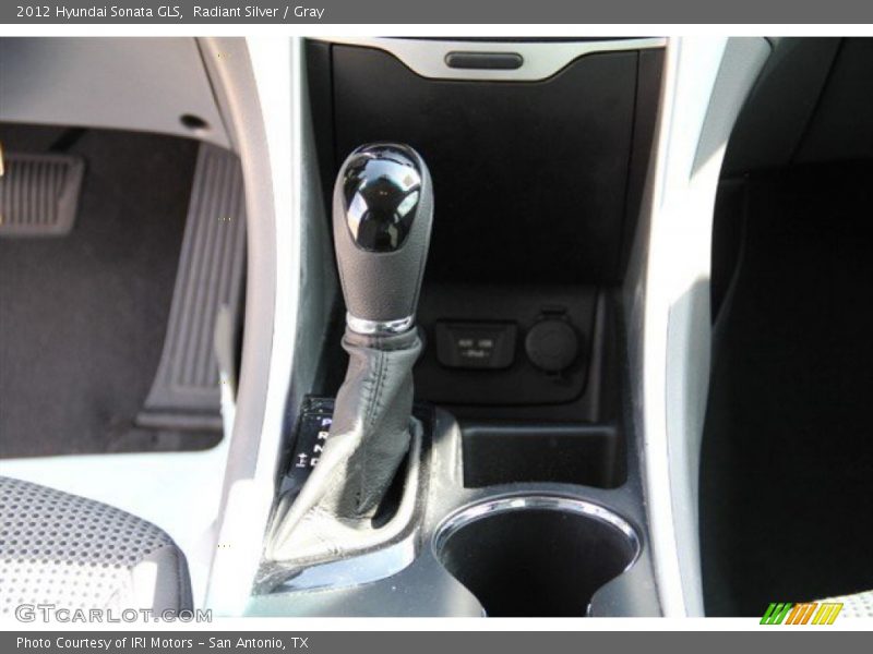 Radiant Silver / Gray 2012 Hyundai Sonata GLS