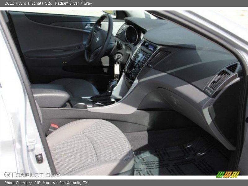 Radiant Silver / Gray 2012 Hyundai Sonata GLS