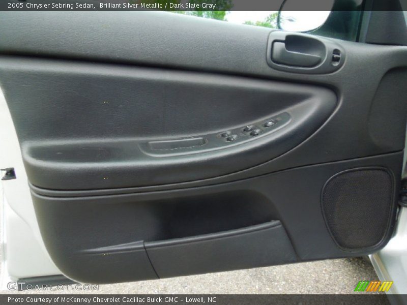 Brilliant Silver Metallic / Dark Slate Gray 2005 Chrysler Sebring Sedan
