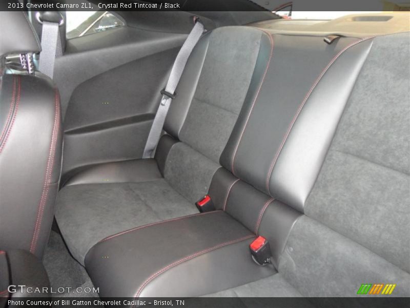 Rear Seat of 2013 Camaro ZL1